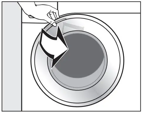 Miele WXD 160 Front Loading Washing Machine Instruction Manual - After the Anti-crease phase