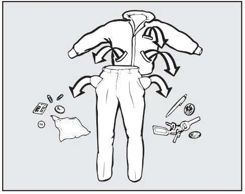 Miele WXD 160 Front Loading Washing Machine Instruction Manual - Empty all pockets