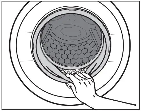Miele WXD 160 Front Loading Washing Machine Instruction Manual - Items left in the drum could discolor