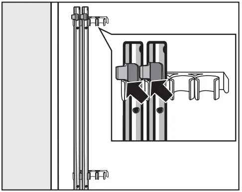 Miele WXD 160 Front Loading Washing Machine Instruction Manual - Securing the shipping struts