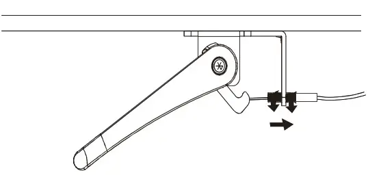 VIVO DESK-V000V2 Black Desk - STEP 9