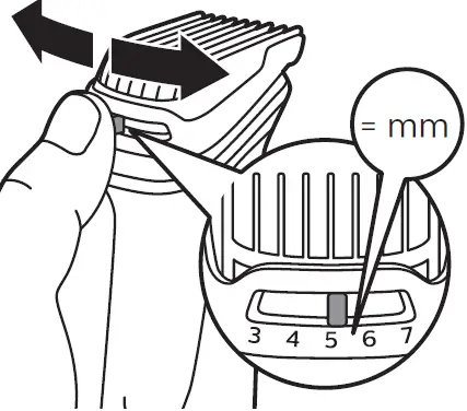 PHILIPS MG5720 9-in-1 Multi Grooming Kit 11