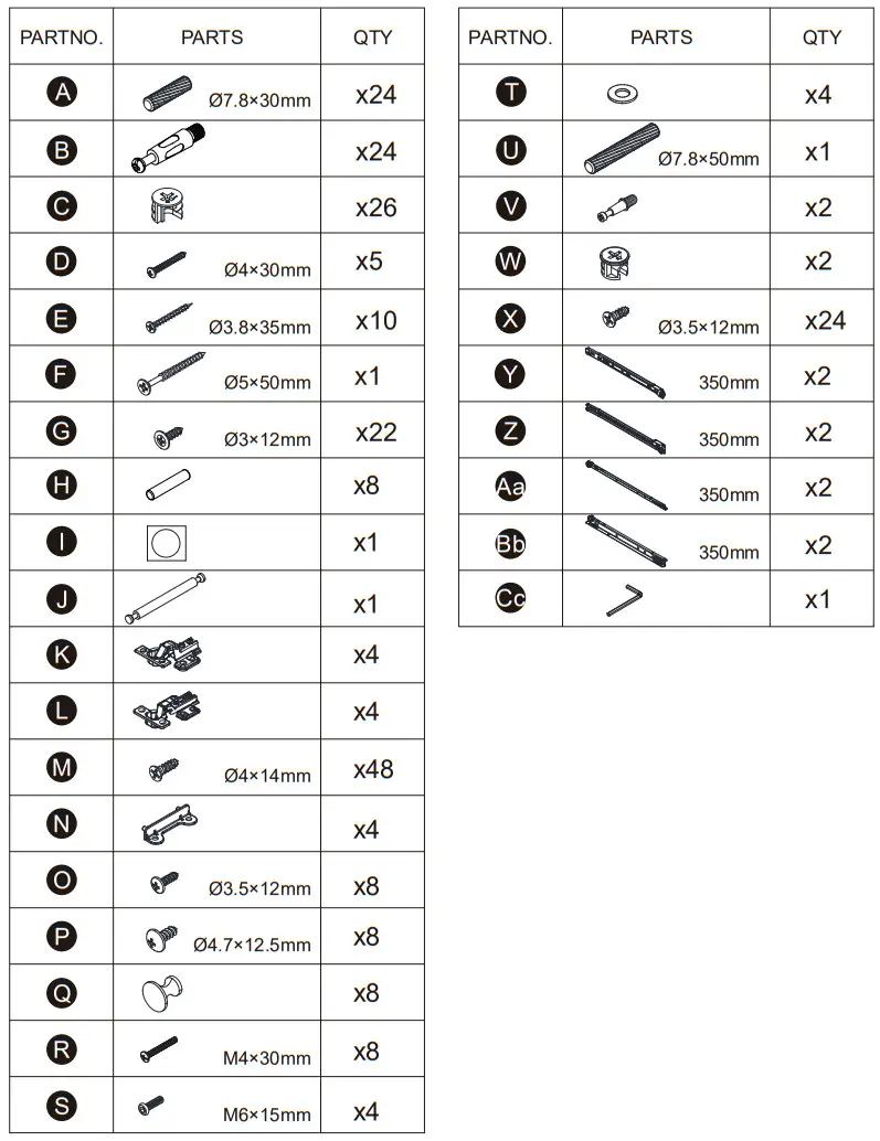 HOMCOM 835 404 White MDF Modern Sideboard Serving Buffet Storage Cabinet Cupboard - Figure 12