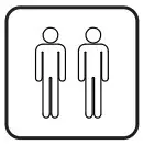 HOMCOM 835 404 White MDF Modern Sideboard Serving Buffet Storage Cabinet Cupboard - icon 1