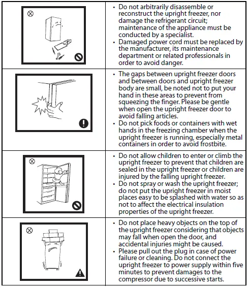 insignia NS-UZ7WH0 7 Cu. Ft. Upright Freezer. 3