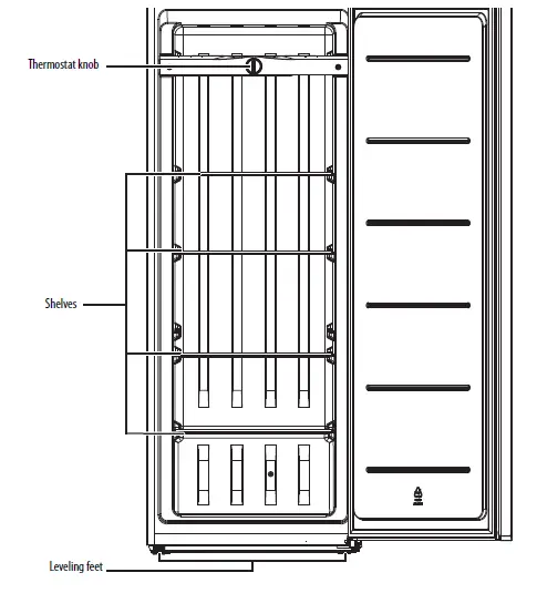 insignia NS-UZ7WH0 7 Cu. Ft. Upright Freezer. 7