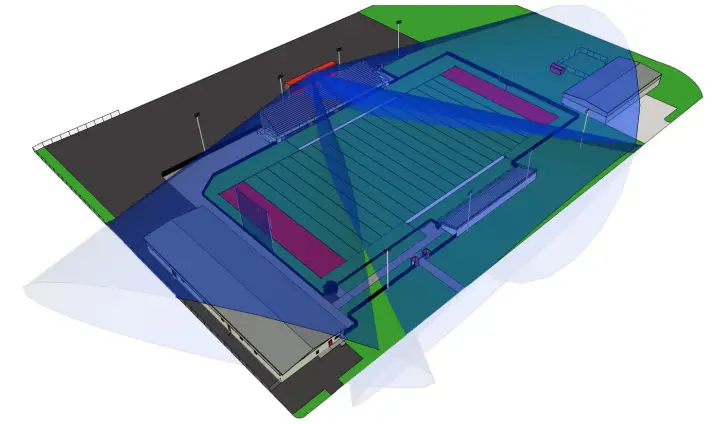 DANLEY OS12CX Compact Loudspeaker - FOOTBALL FIELD