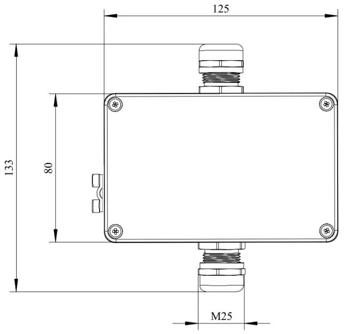 Evikon E2658 CH4 Methane Detector Transmitter - FIGURE 1