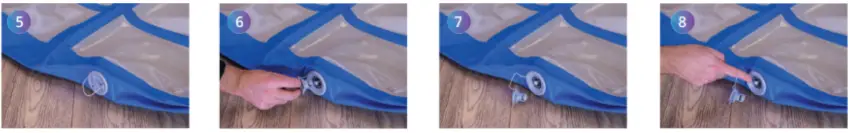 AIRO STAR STAR In- and Outdoor Gymnastiek Mat 4