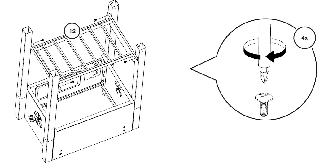 VonHaus 2500330 Compact Charcoal BBQ 10