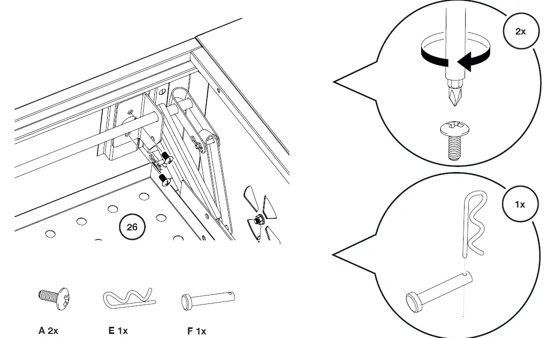 VonHaus 2500330 Compact Charcoal BBQ 14