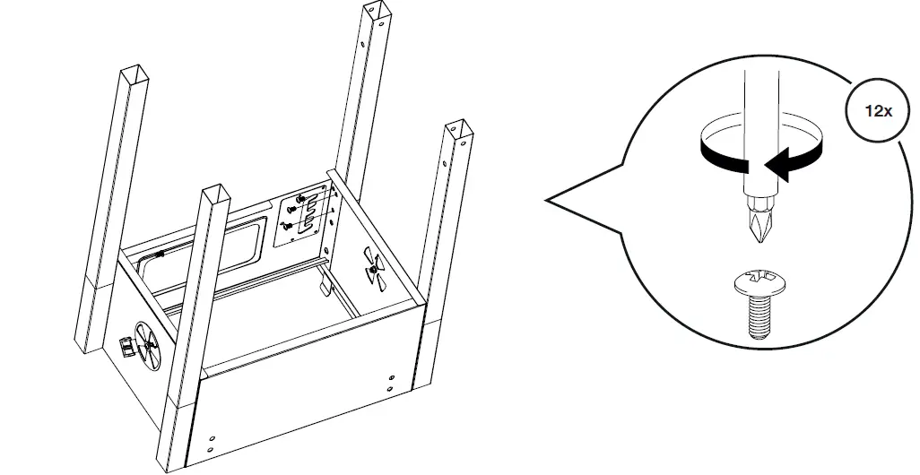 VonHaus 2500330 Compact Charcoal BBQ 9