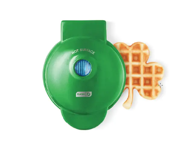 Dash Shamrock Mini Waffle Maker Dmwc001 User Manual