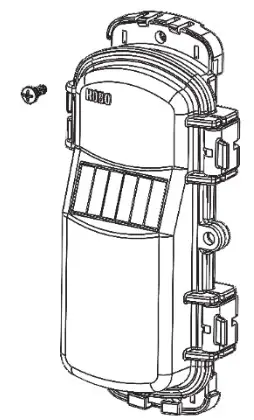 HOBO RXW TemperatureRH Sensor RXW THC xxx - Installing the Bracket and Sensor Node 5