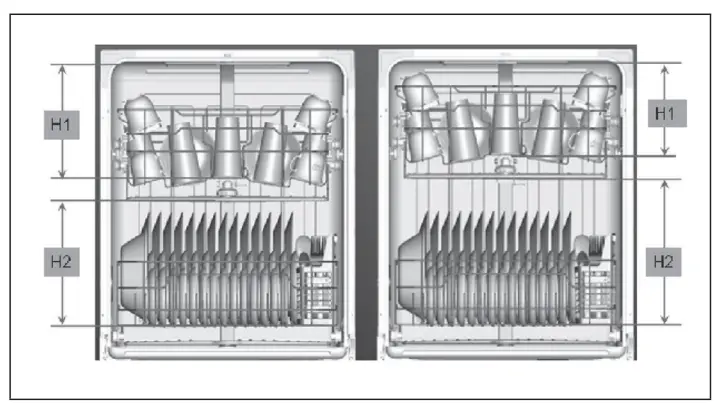 SHARP SDW6757ES 24 Inch Top Control Stainless Steel Dishwasher - APPEARANCE OVERVIE 2