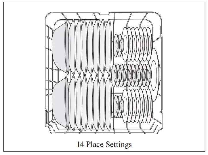 SHARP SDW6757ES 24 Inch Top Control Stainless Steel Dishwasher - APPEARANCE OVERVIE9