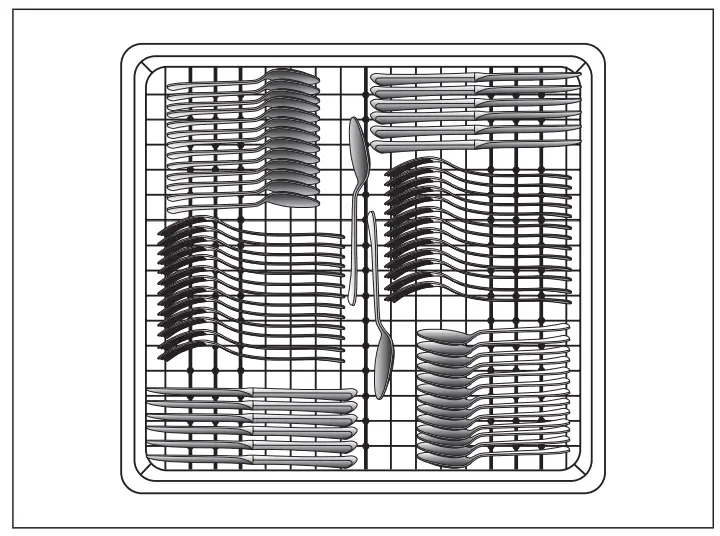 SHARP SDW6757ES 24 Inch Top Control Stainless Steel Dishwasher - LOADING THE THIRD RACK