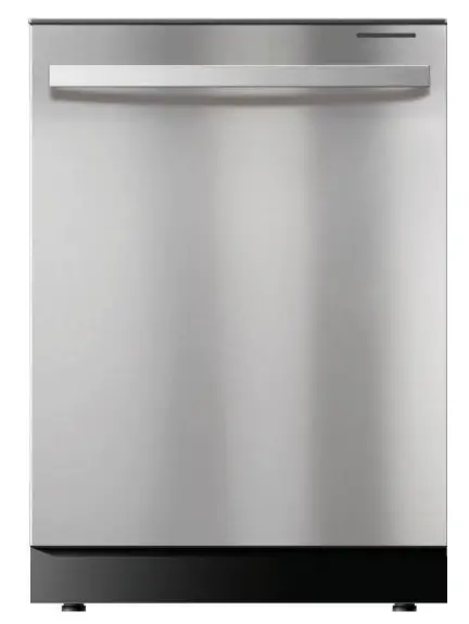 SHARP SDW6757ES 24 Inch Top Control Stainless Steel Dishwasher