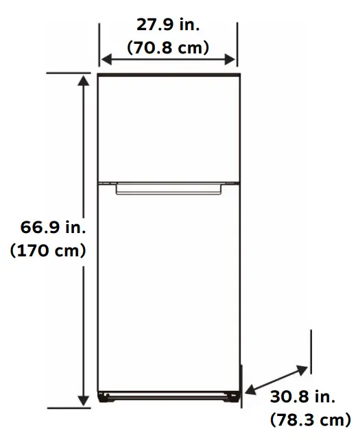 element ENR18TFGB Series 18 Cu. Ft. Refrigerator - fig 17