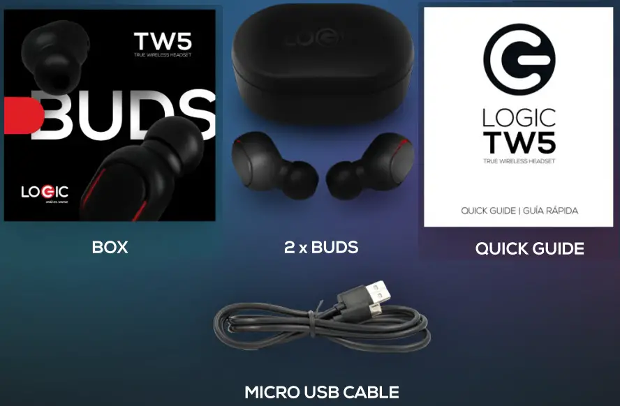 LOGIC TW5 TWS Bluetooth Earphones - Figure 6