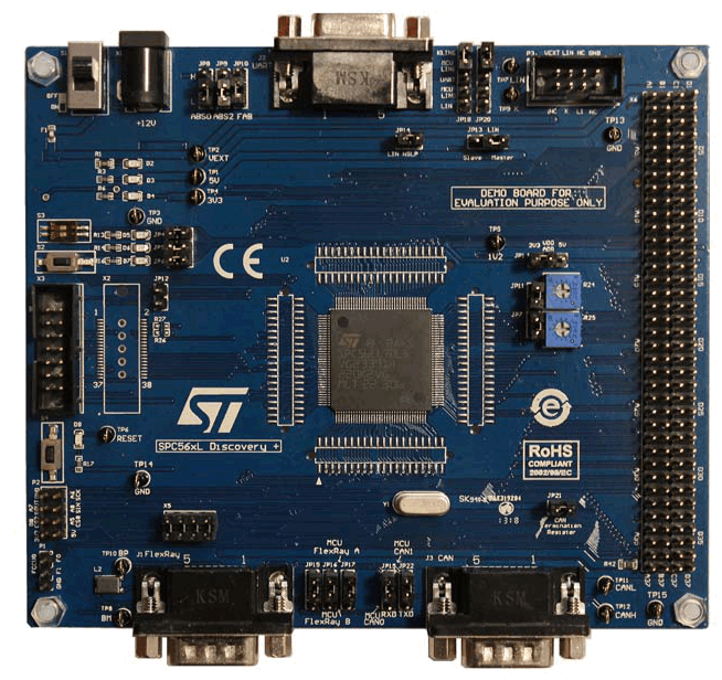 ST com SPC56L Discovery Evaluation Board -