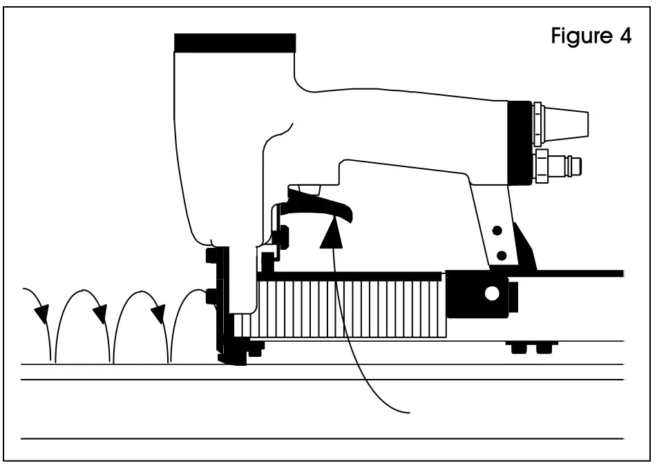 ULINE H-3535 Kihlberg JK35-590 Wide Crown Pneumatic Tacker - Figure 4
