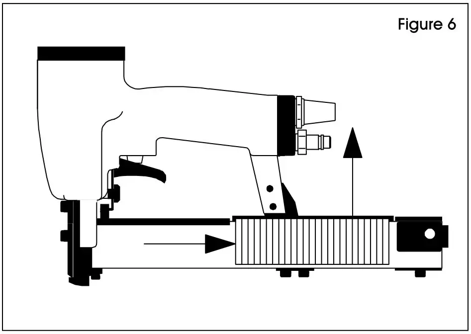 ULINE H-3535 Kihlberg JK35-590 Wide Crown Pneumatic Tacker - Figure 6