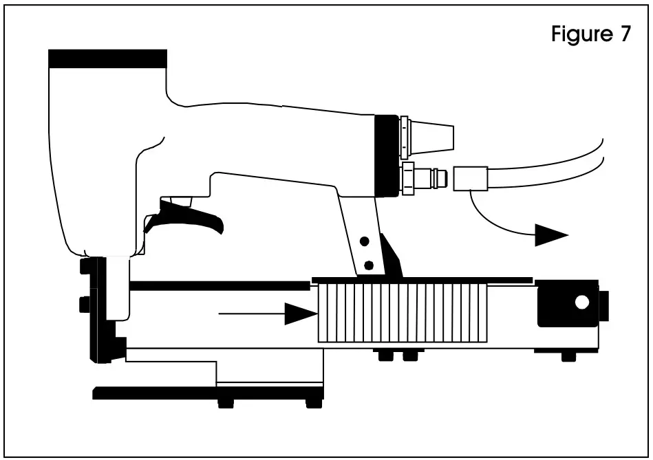 ULINE H-3535 Kihlberg JK35-590 Wide Crown Pneumatic Tacker - Figure 7