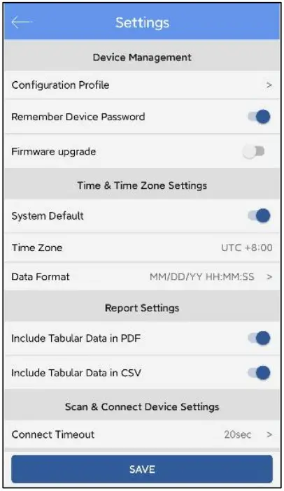 TZONE TZ-BT03 Bluetooth Low Energy Temperature Data Logger - Figure 13
