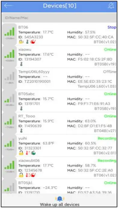 TZONE TZ-BT03 Bluetooth Low Energy Temperature Data Logger - Figure 5