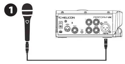 TC HELICON PERFORM-VK Ultimate Mic Stand-Mount Vocal - 1