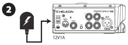 TC HELICON PERFORM-VK Ultimate Mic Stand-Mount Vocal - 2
