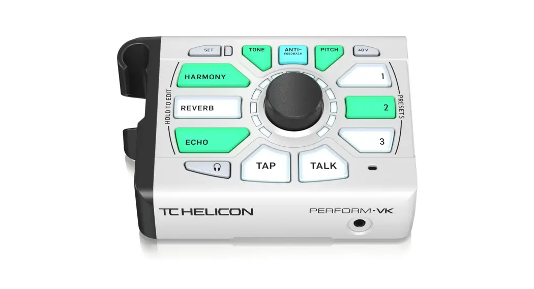Tc Helicon Perform-vk Ultimate Mic Stand-mount Vocal Processor For Studio-quality Sound User Guide
