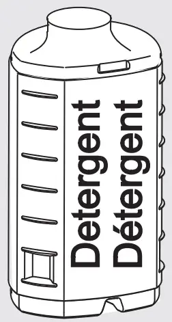 Working with detergent