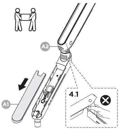 DELTACO GAMING GAM-134 Desk Mount Arm Multi-Color LEDS-7