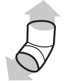 KitchenAid KVWB600DSS 30 inch - 45° elbow - Copy