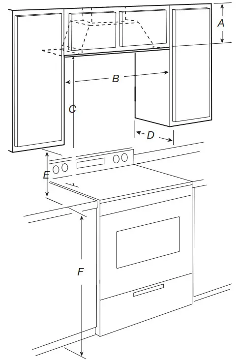 KitchenAid KVWB600DSS 30 inch -Cabinet Dimensions