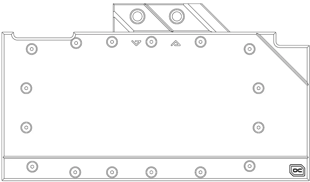 Alphacool Core Eisblock Aurora RTX N 3090 Ti Suprim X INCL Bakplate - cover