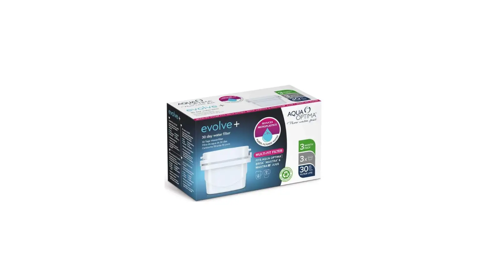 Aqua Optima Evolve Plus Single Life Water Filter Instruction Manual