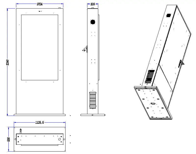 Hisense 65SOA25PT Digital Signage Display - 6