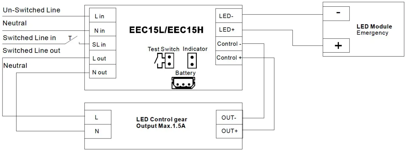 MELEC ML MRBBV2 60 Diffused LED Batten - FIGURE 8