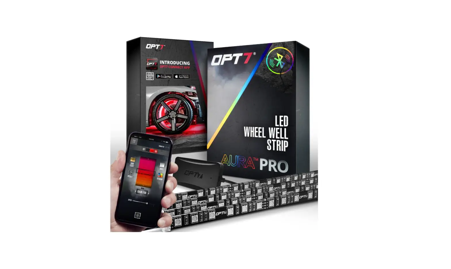 Opt7 Aurapro-wheelwell-kit Aura Wheel Well Led Single Row Lighting Kit Installation Guide Opt7 Aurapro-wheelwell-kit Aura Wheel Well Led Single Row Lighting Kit Installation Guide