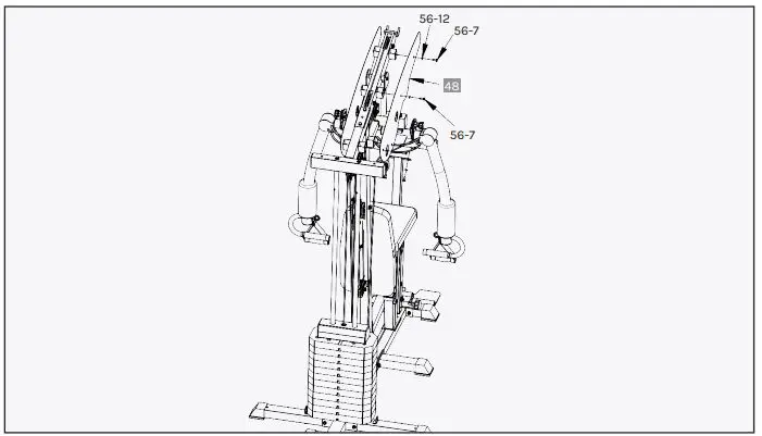 CORTEX GS7 Multi Station Home Gym - 10
