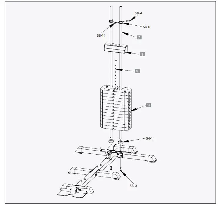 CORTEX GS7 Multi Station Home Gym - 4