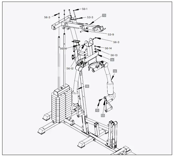 CORTEX GS7 Multi Station Home Gym - 6