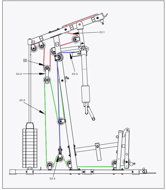 CORTEX GS7 Multi Station Home Gym - 7