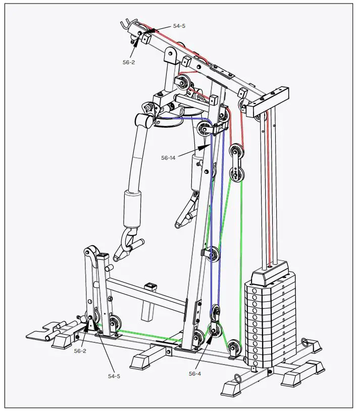 CORTEX GS7 Multi Station Home Gym - 8