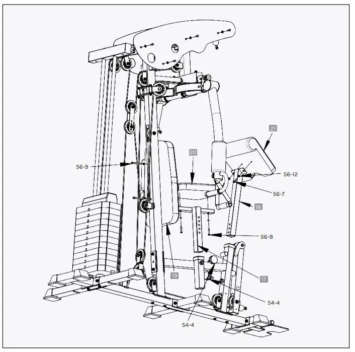 CORTEX GS7 Multi Station Home Gym - 9