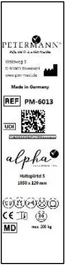 PETERMANN-PM-6012-Support-Belt-XS-FIG-6