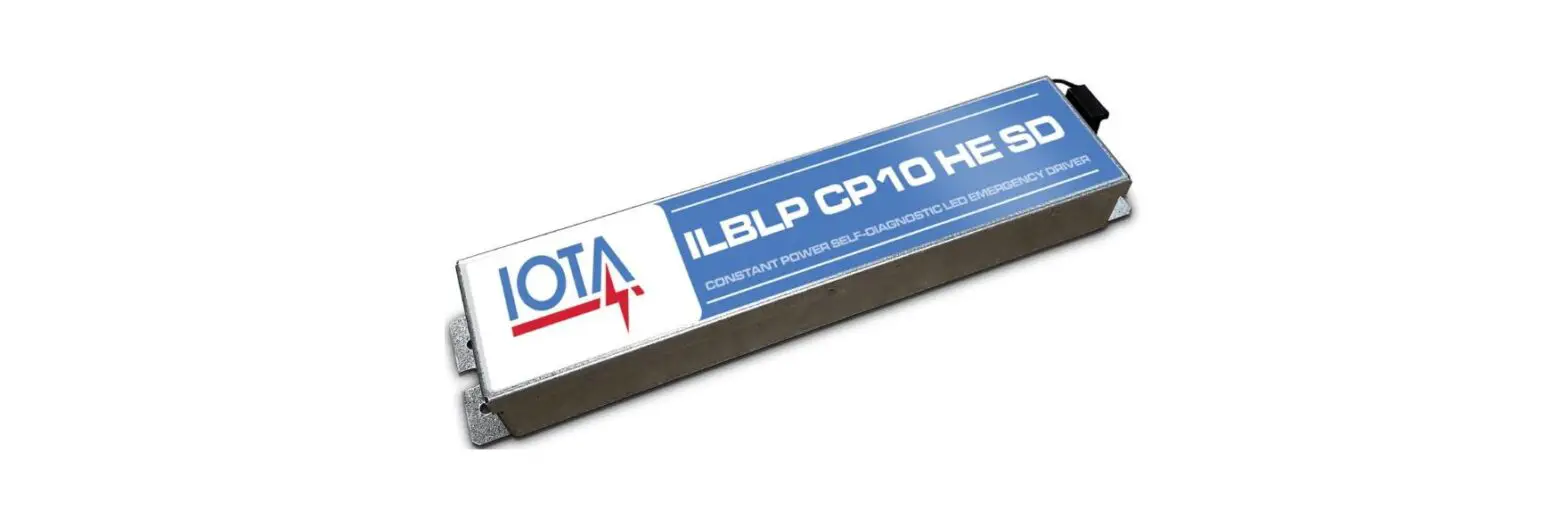 Iota Ilbhi Cp10 He Sd Emergency Led Driver Instruction Manual